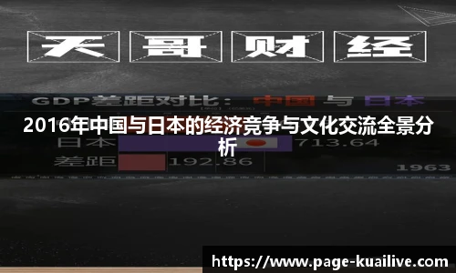 2016年中国与日本的经济竞争与文化交流全景分析